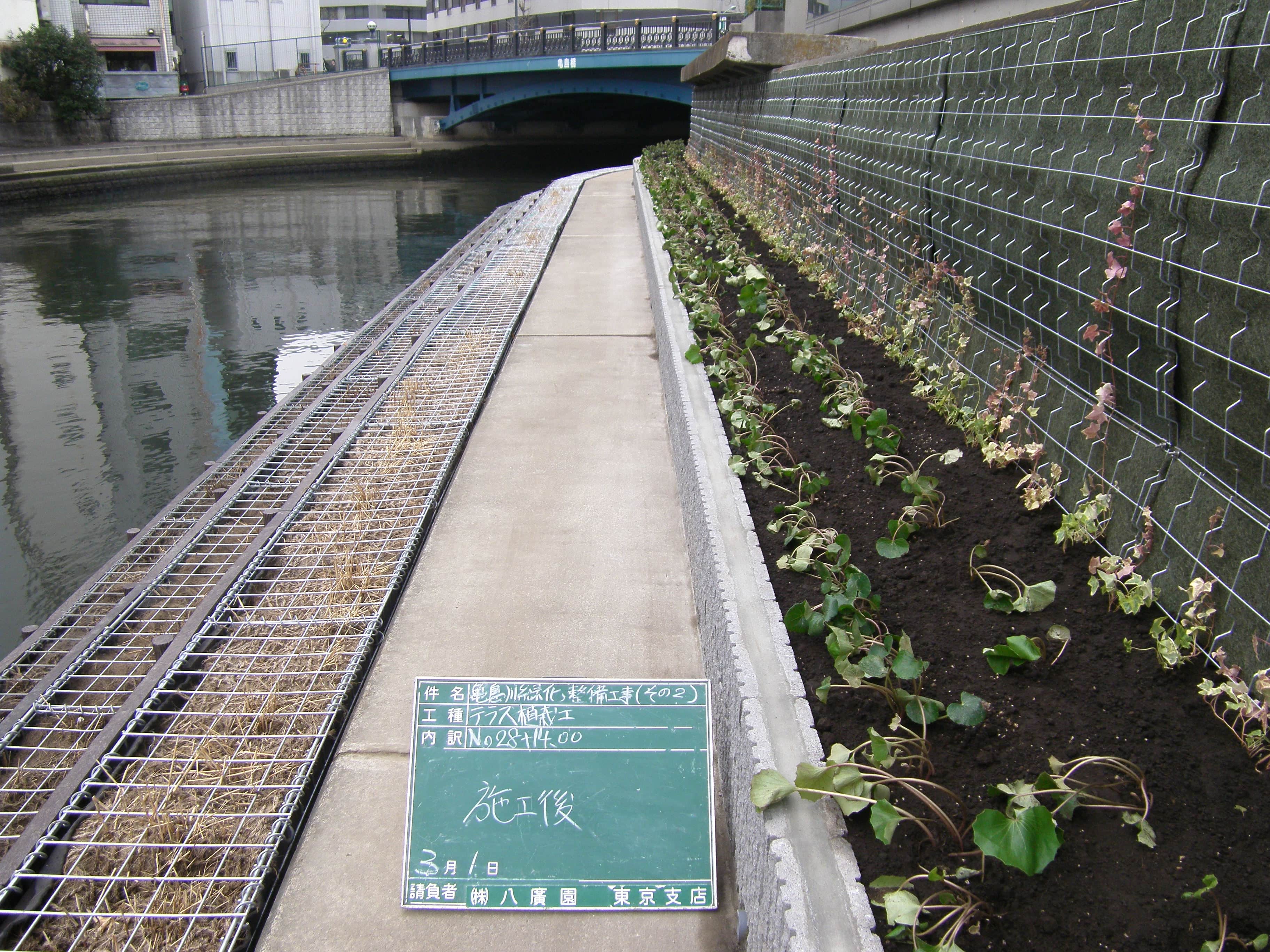 亀島川緑化整備工事（その2）