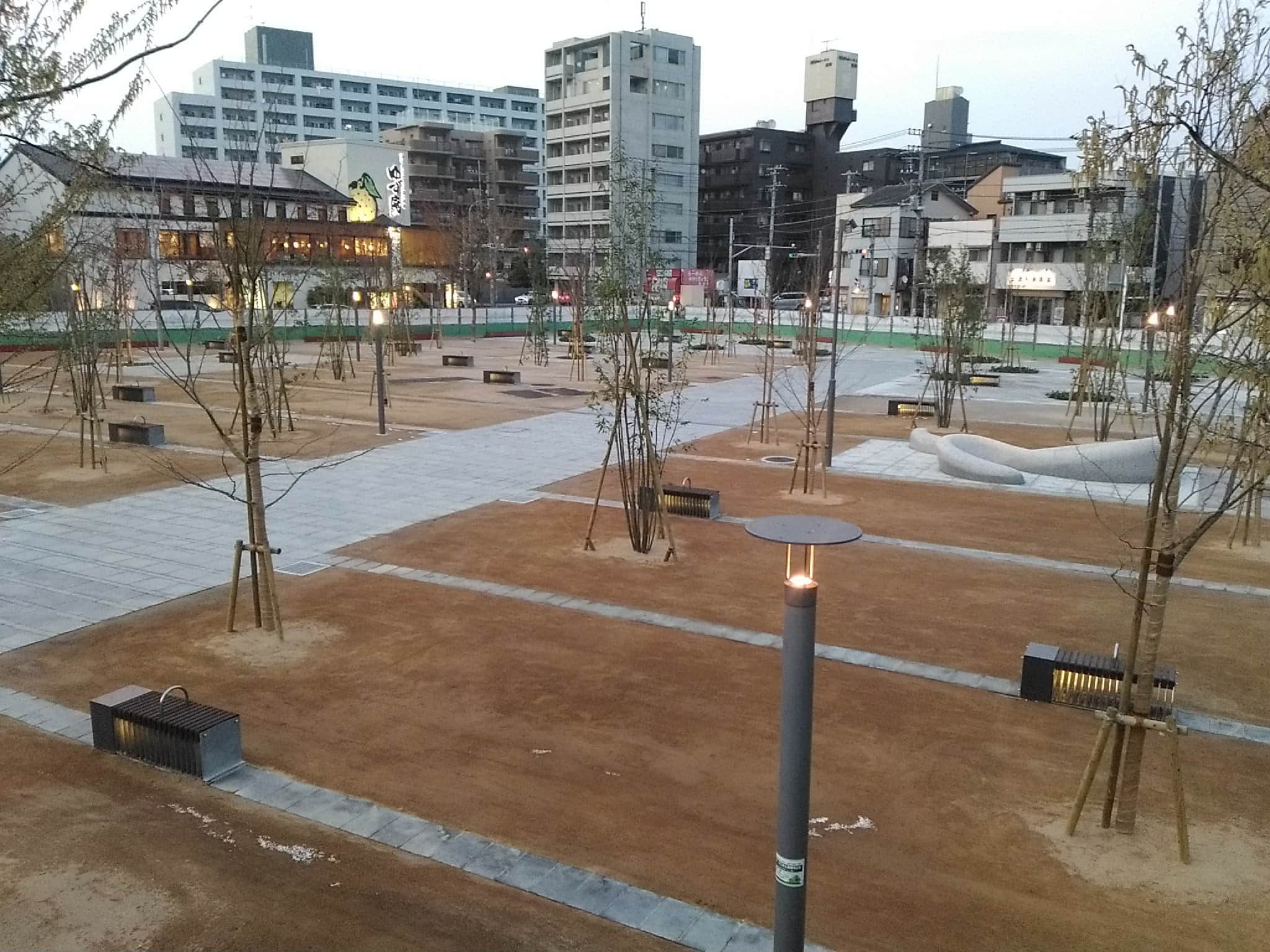 並木元町公園雨水調整池設置に伴う復旧工事